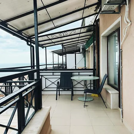 Seafront With Panoramic Terrace * Золотые Пески